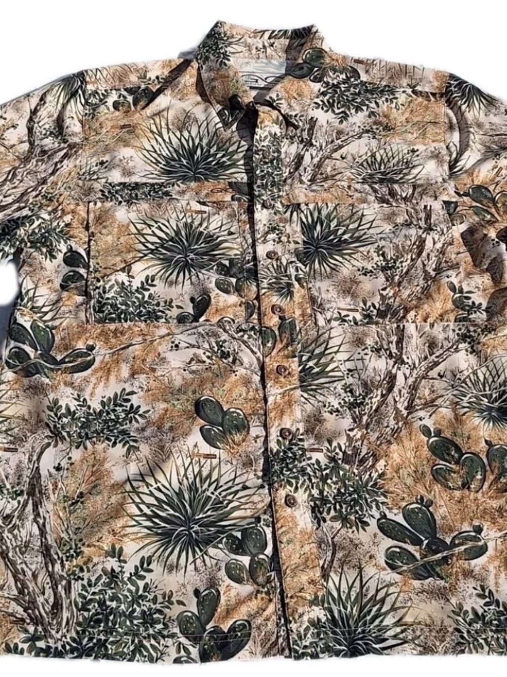 Gameguard Desert Camo Explorer - Men's Large Short Sleeve Shirt